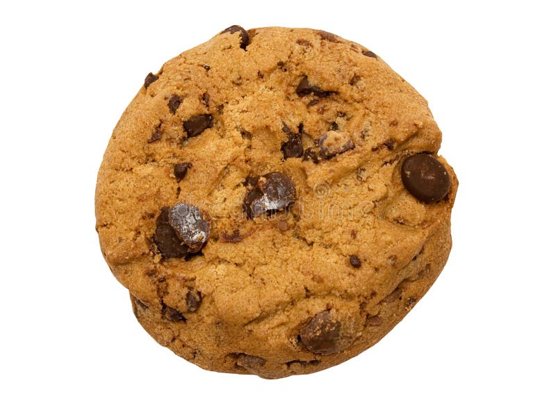 Single Chocolate Chip Cookie w/ Path