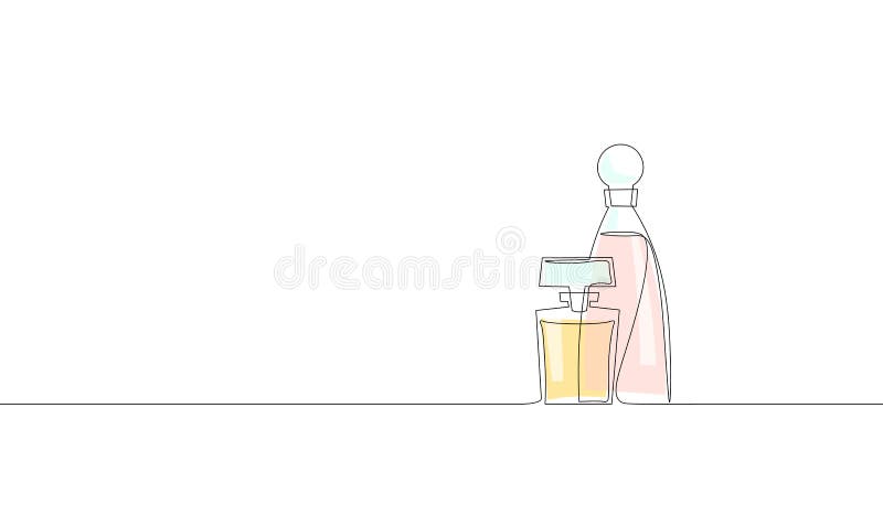 Single Continuous Line Art Perfume Bottle Silhouette. Woman Fragrance Glamour Symbol Glass Package Aroma Spray Concept Stock Vector - Illustration of isolated, glass: 110398490 Single Continuous Line Art Perfume Bottle Silhouette. Woman Fragrance Glamour Symbol Glass Package Aroma Spray Concept Stock Vector - Illustration of isolated, glass: 110398490
