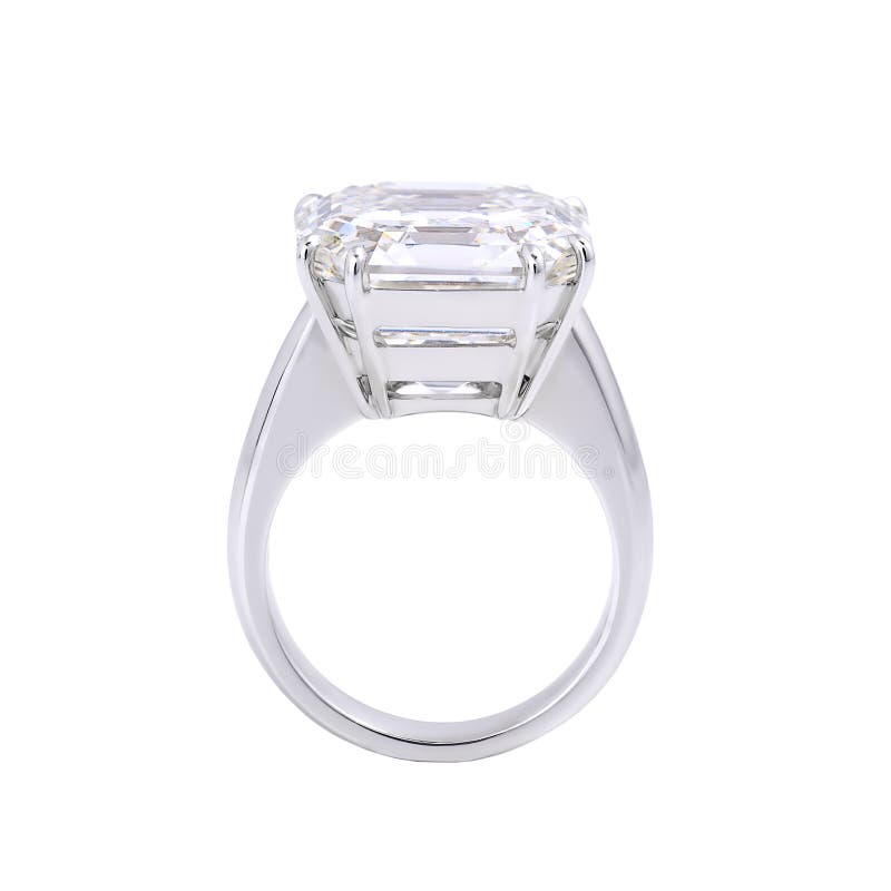 Single diamond ring.