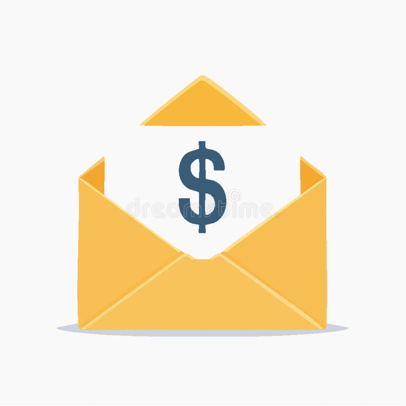 A single envelope with a dollar sign is used for cash budgeting. Sign estimate vectors