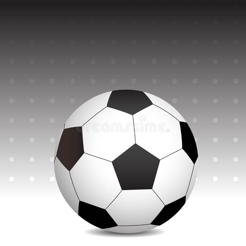 Single football ball