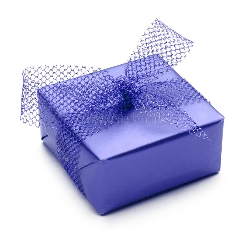Single gift stock image. Image of gift, birthday, christmas 1615375