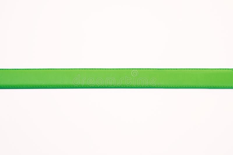 The Single Green Stripe Belt Stock Photo Image of single, metal 84378910
