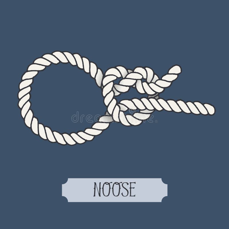 Knot Noose Stock Illustrations – 2,244 Knot Noose Stock Illustrations,  Vectors & Clipart - Dreamstime