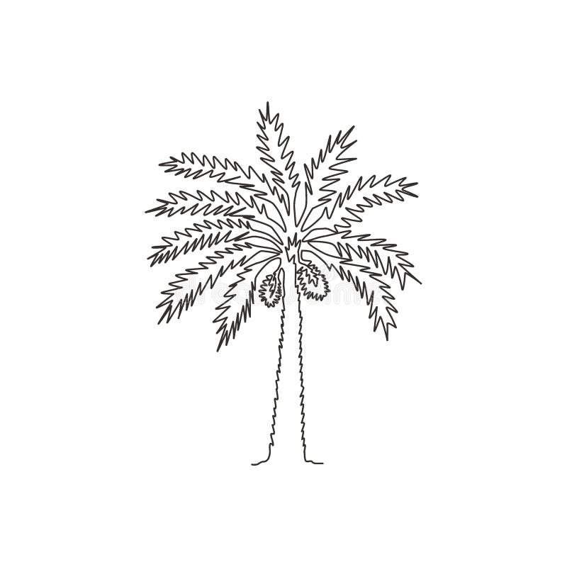 How to Draw a Palm Tree  Design School