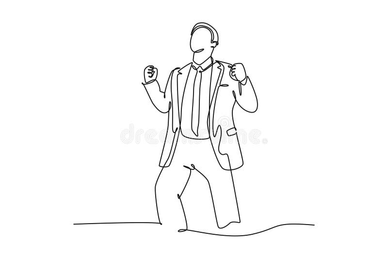 Single one line drawing businesswoman jump over money bag. Stimulus budget  for starting company. Business loan or capital funding, money help in  crisis. Continuous line draw design vector illustration 11153977 Vector Art