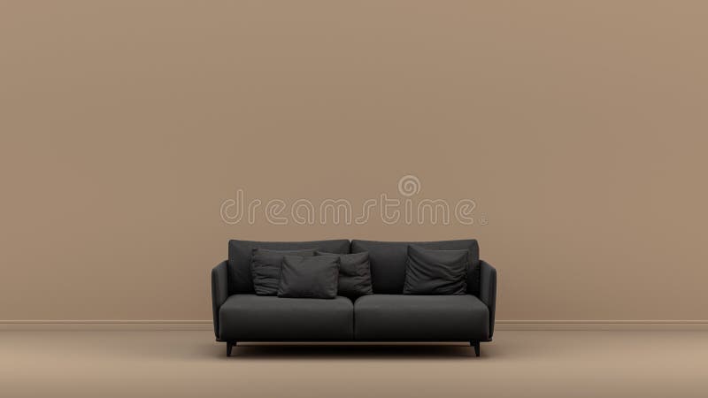 The Interior Of The Room In Plain Monochrome Light Pink Color With Single  Armchair Floor Lamp And Decorative Vases Light Background With Copy Space  3d Rendering Stock Photo - Download Image Now 