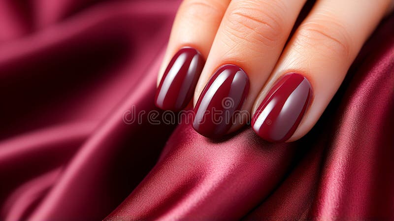 Single female foot wearing red nail polish on a white surface Stock Photo -  Alamy