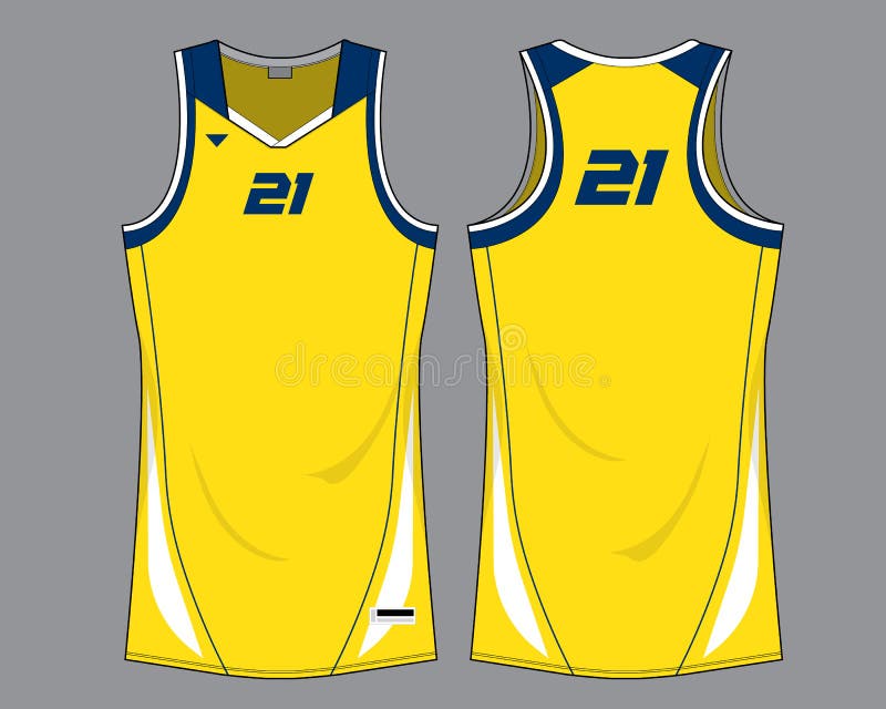 Singlet women basketball jersey sports design vector template