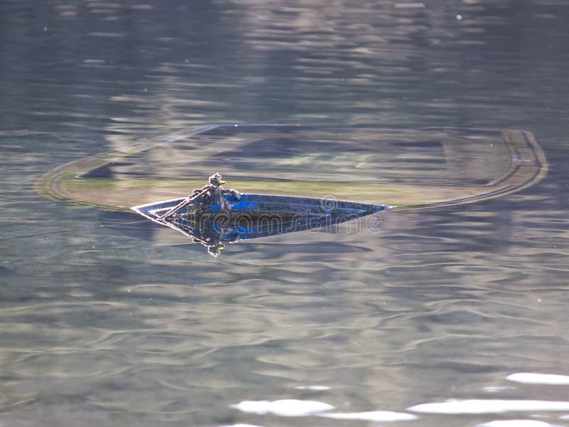 Sinking boat stock image. Image of small, sinking, storm - 26740389