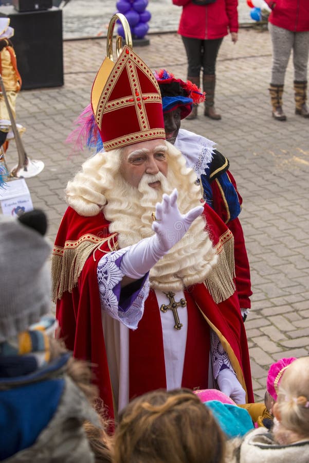 Sinterklaas Arriving in the Netherlands Editorial Photography Image