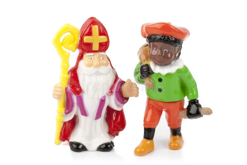 Sandalen Pence Advertentie Sinterklaas and Zwarte Piet Stock Photo - Image of gifts, holland: 35073316