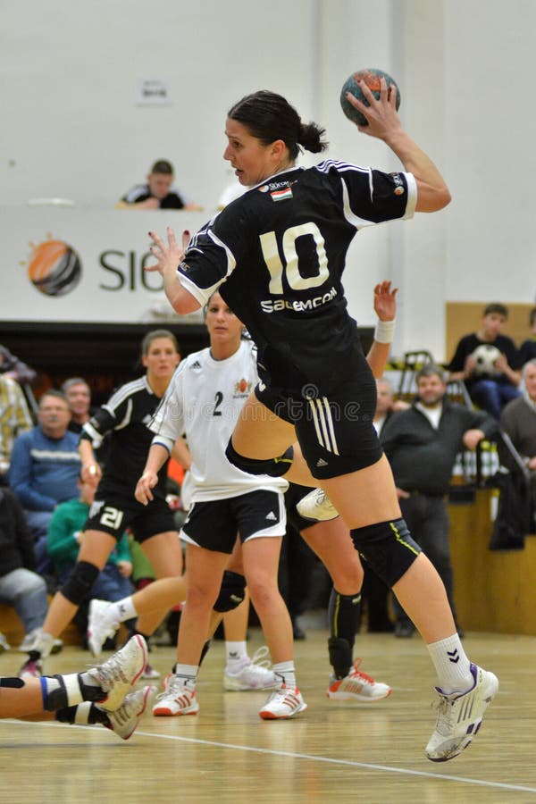 Siofok Budapest Handball Match Editorial Stock Image Image of girl