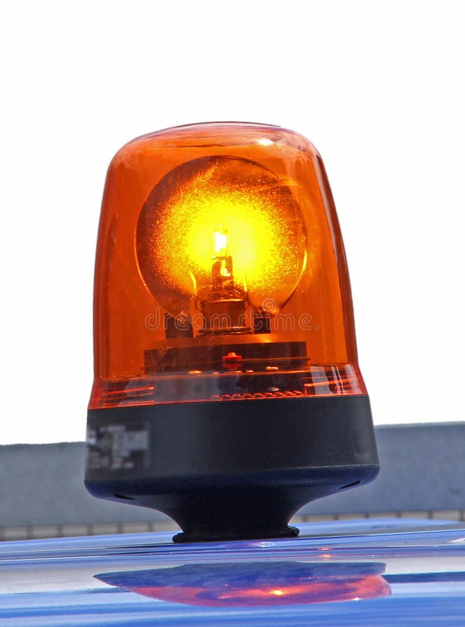 Red beacon light screw Ambulance warning emergency light