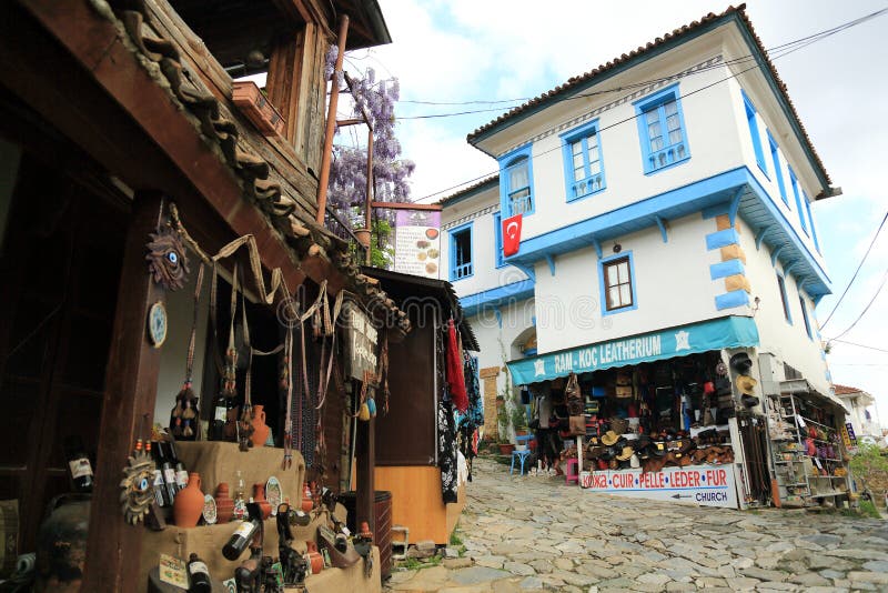 Sirince in Turkije stock afbeeldingen Sirince in Turkije stock afbeeldingen