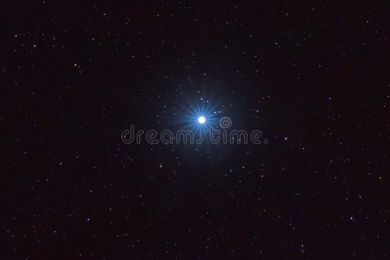Sirius Brightest star on Night sky, Sirius Star stock photos