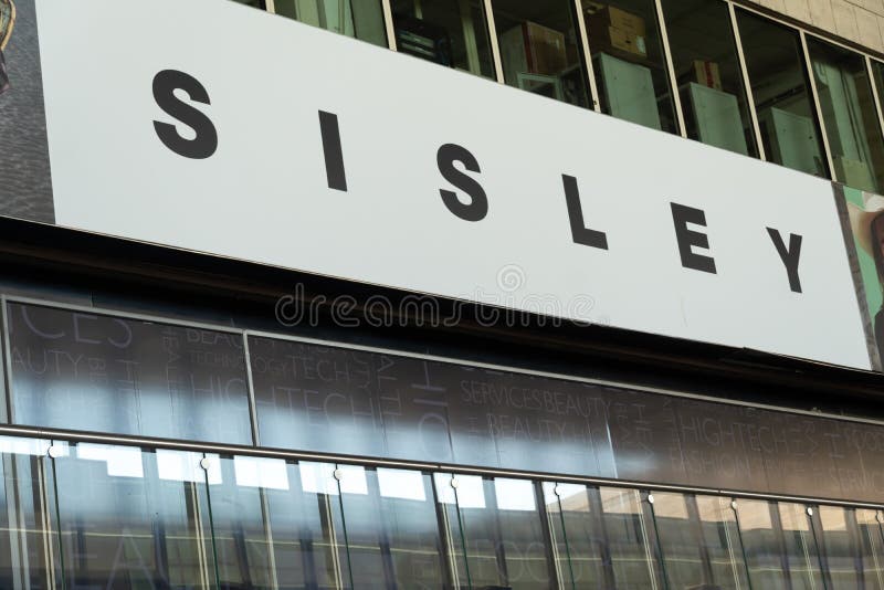 Sisley-Speicherzeichen lizenzfreies stockfoto
