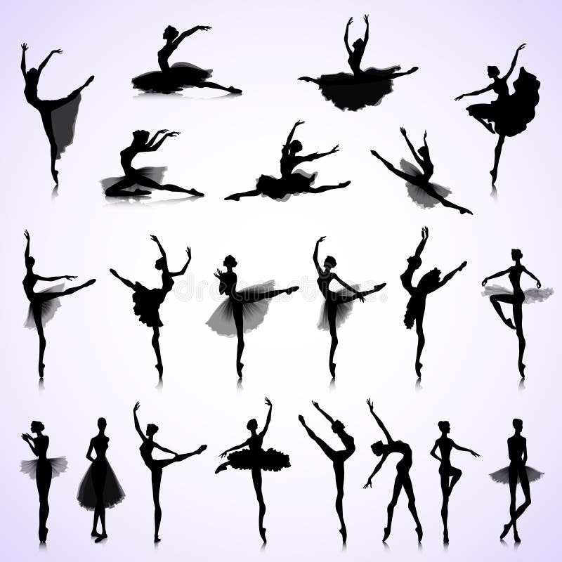 Siluetas De Bailarinas Bailarina Ballet PNG ,dibujos Actuación, Aislado, La  Feminidad PNG y Vector para Descargar Gratis