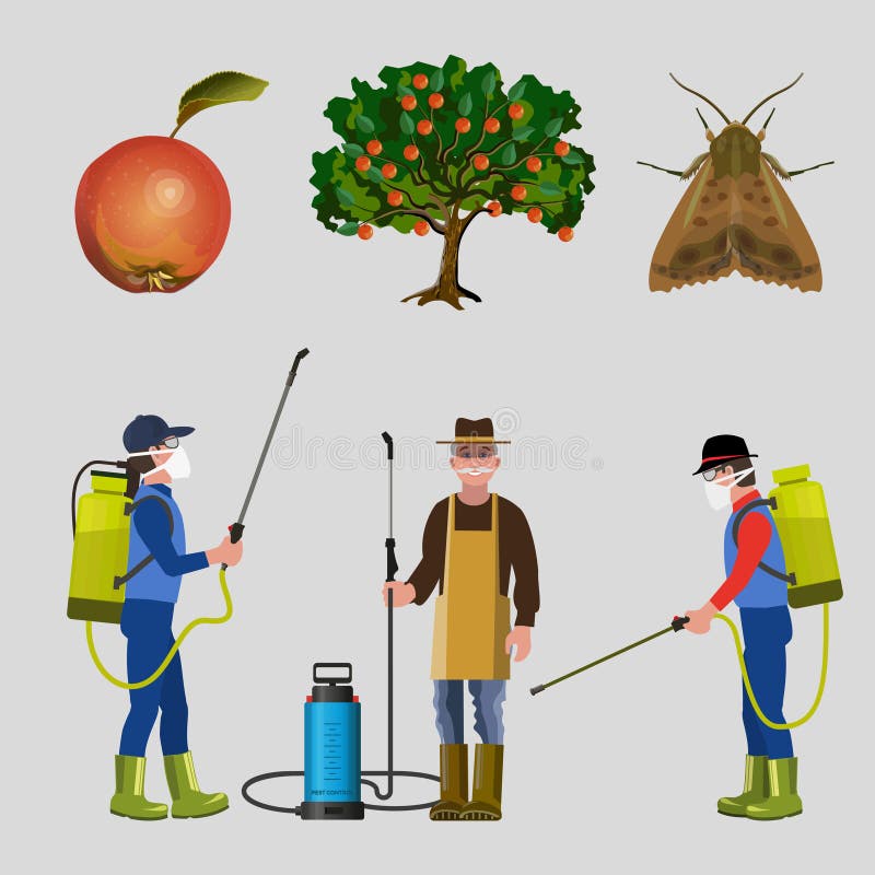 Sistema del control de parásito libre illustration