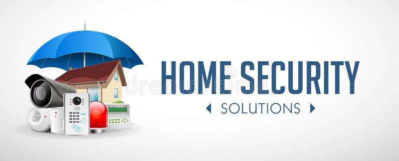 Sistema del controllo di accesso - zone dell'allarme - concetto di sistema di sicurezza - insegna del sito Web illustrazione di stock Sistema del controllo di accesso - zone dell'allarme - concetto di sistema di sicurezza - insegna del sito Web illustrazione di stock