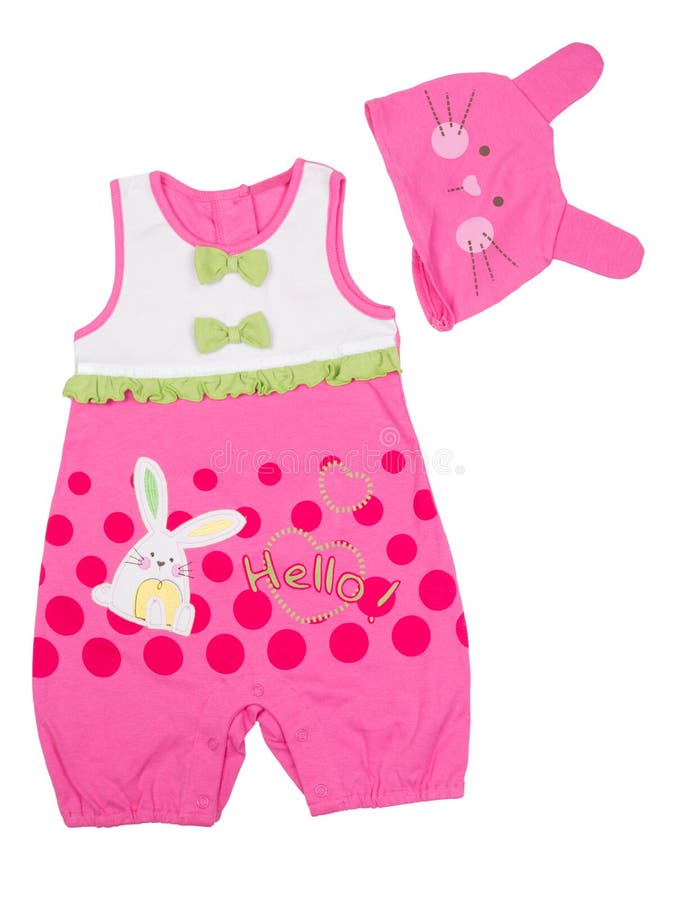 Sistema del verano del bebé imágenes de archivo libres de regalías