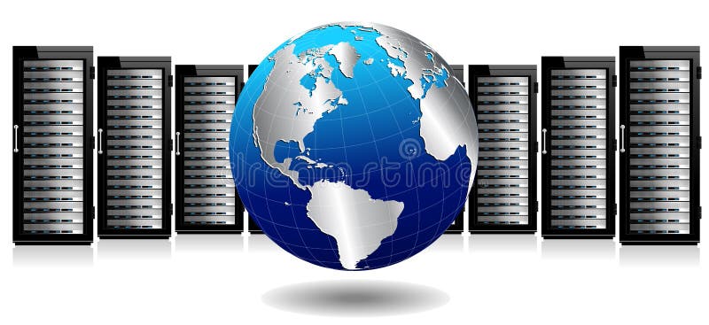Sistema Di Archiviazione Di Dati - Spirito Dei Server Della Rete Internet  Illustrazione Vettoriale - Illustrazione di industria, calcolatore: 39364075