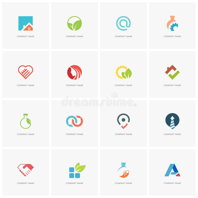 Sistema total del logotipo libre illustration Sistema total del logotipo libre illustration
