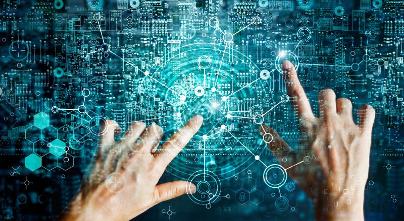Sistemas de las innovaciones que conectan gente y los dispositivos de la inteligencia Sistemas de las innovaciones que conectan gente y los dispositivos de la inteligencia