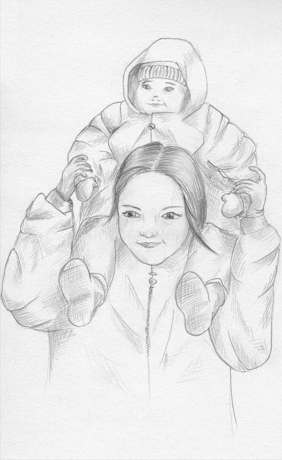 Details 66+ sister and brother sketch best - seven.edu.vn