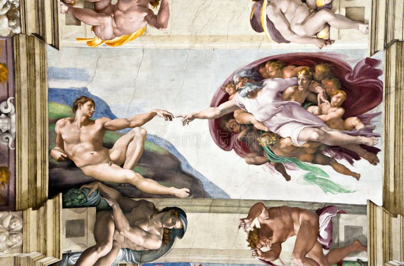 sistine молельни потолка стоковое изображение sistine молельни потолка стоковое изображение