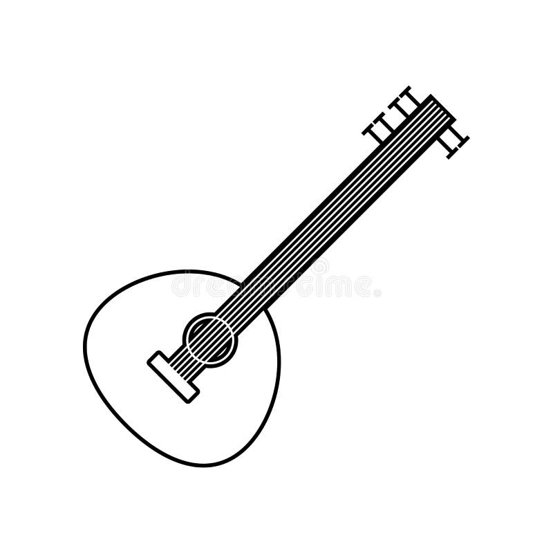 Sitar Outline Stock Illustrations 374 Sitar Outline Stock