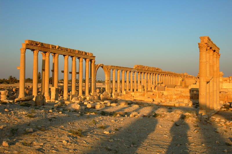 Site of Palmyra Syria