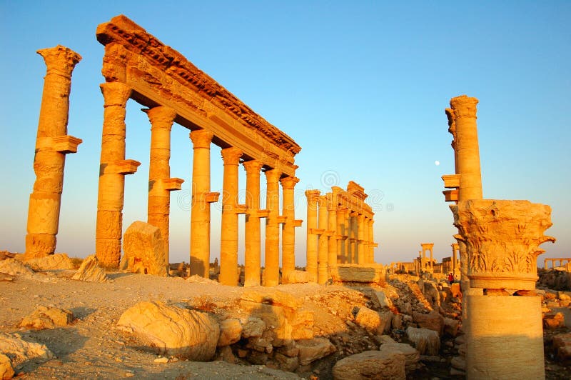 Site of Palmyra Syria