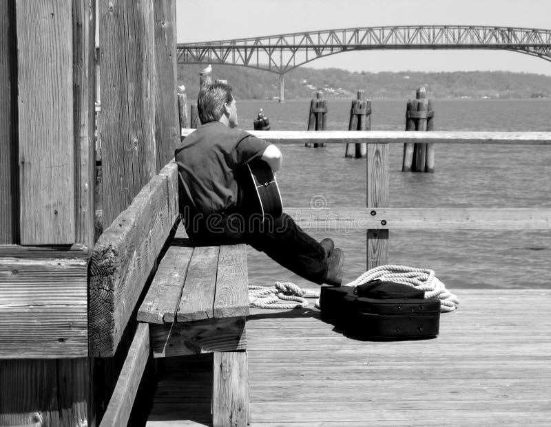 sitting by the dock of the bay sitting by the dock of the bay