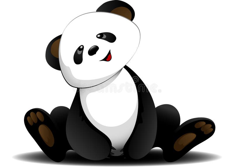 √1000以上 Sitting Baby Panda Clipart 342240