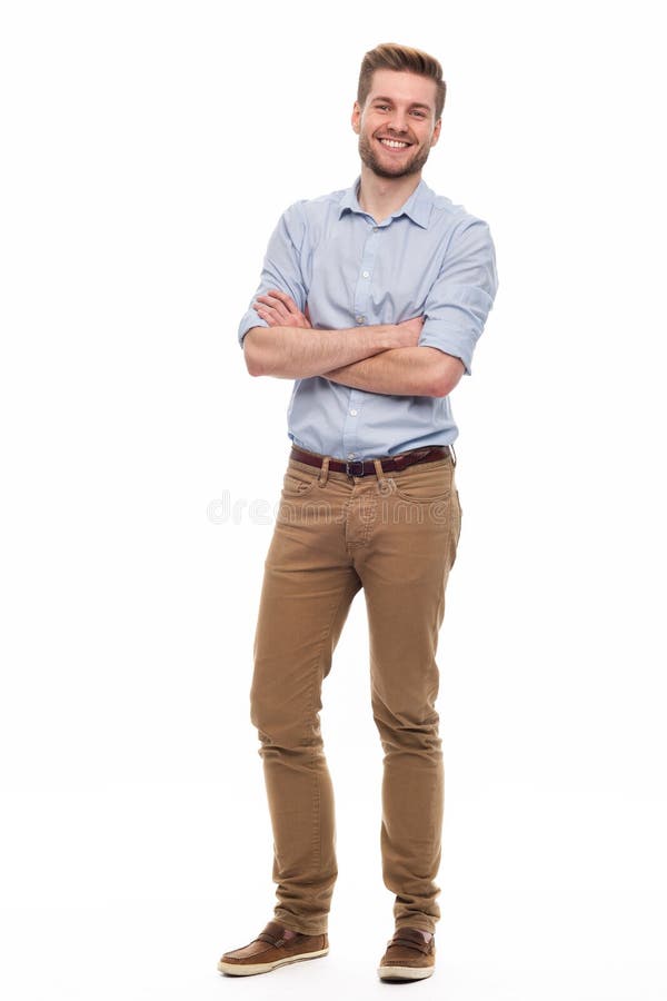 Situación del hombre joven fotografía de archivo