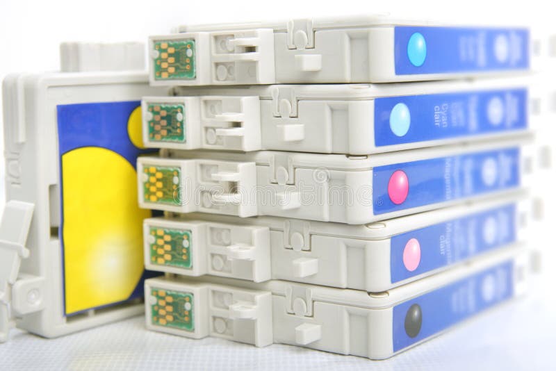 Cartridge stock photo. Image of containers, offset, printer 16384746