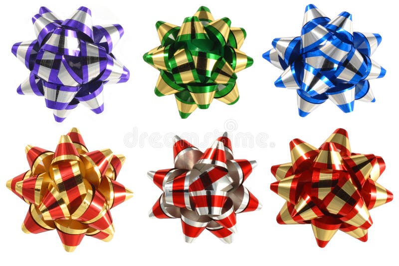 Six present bows