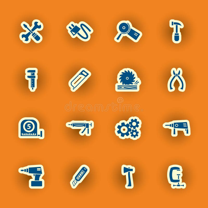 Sixteen homebuilding and construction icons