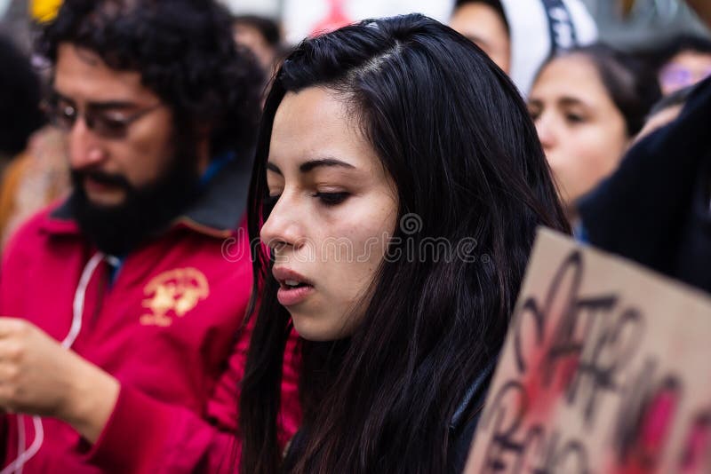 Sixth day of protests in Bogota Colombia stock photography Sixth day of protests in Bogota Colombia stock photography