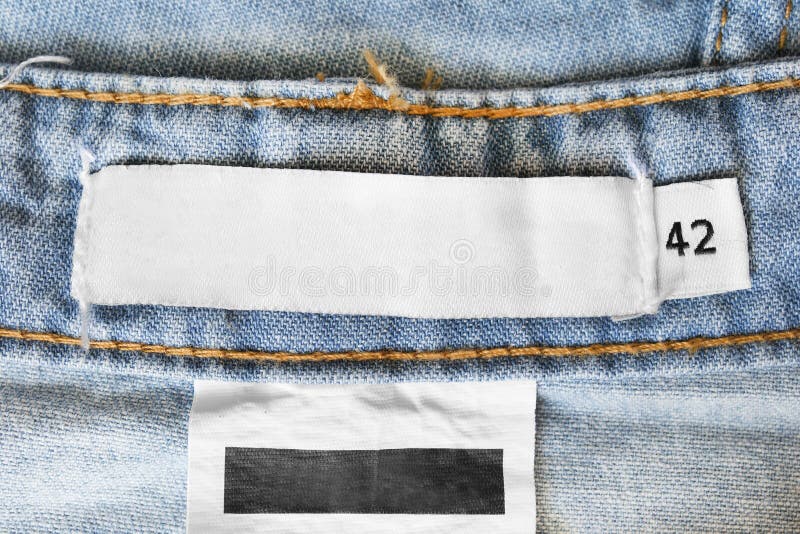 42 size clothes label