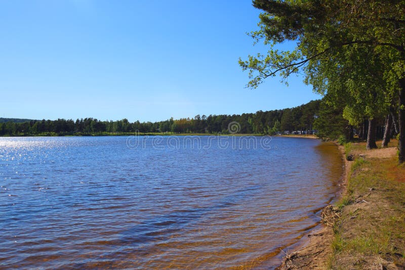 Vättern i Sverige fotografering för bildbyråer. Bild av skog - 110981045