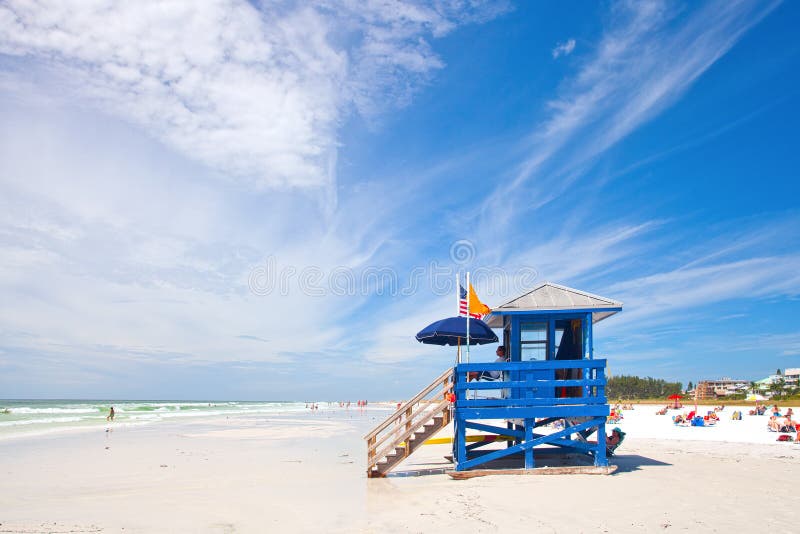 Sjesta klucza plaża na zachodnim wybrzeżu Floryda obraz royalty free Sjesta klucza plaża na zachodnim wybrzeżu Floryda obraz royalty free