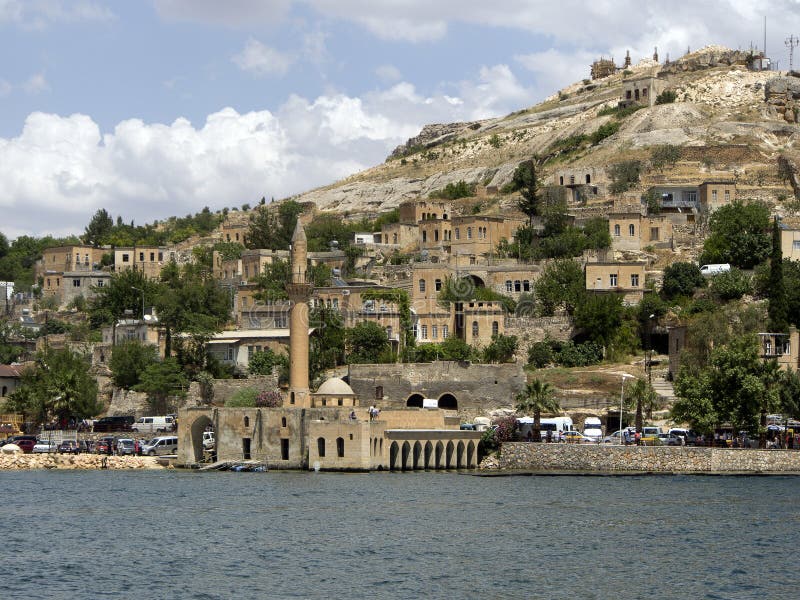Sjunken by Halfeti i Gaziantep Turkiet arkivbilder Sjunken by Halfeti i Gaziantep Turkiet arkivbilder