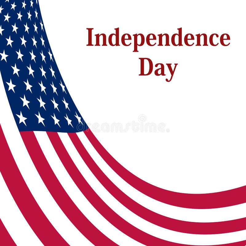 Självständighetsdagen i Amerikas förenta stater royaltyfri illustrationer Självständighetsdagen i Amerikas förenta stater royaltyfri illustrationer