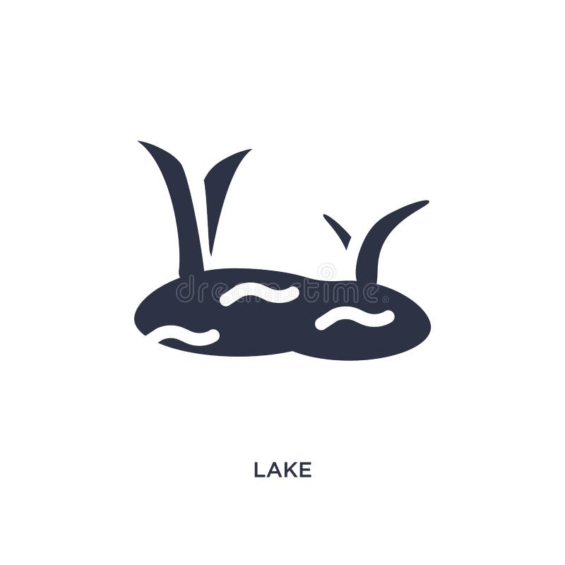 sjösymbol på vit bakgrund Enkel beståndsdelillustration från sommarbegrepp royaltyfri illustrationer sjösymbol på vit bakgrund Enkel beståndsdelillustration från sommarbegrepp royaltyfri illustrationer