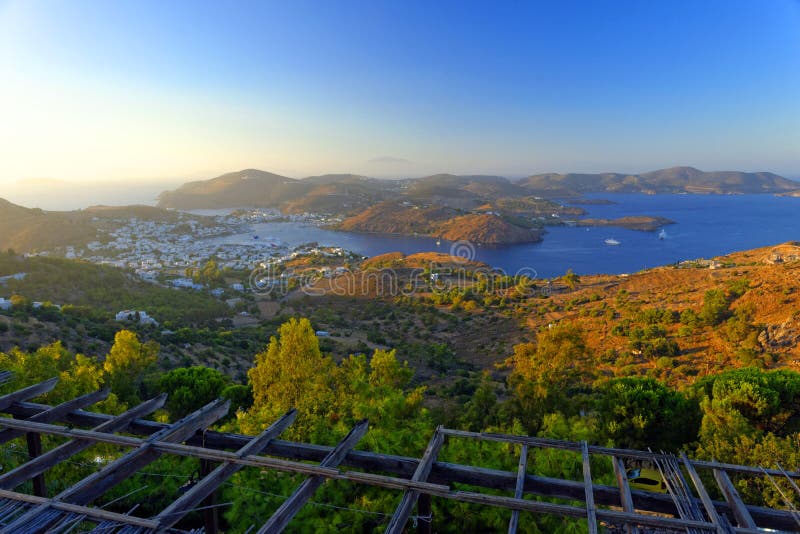 Skala bay, Patmos island