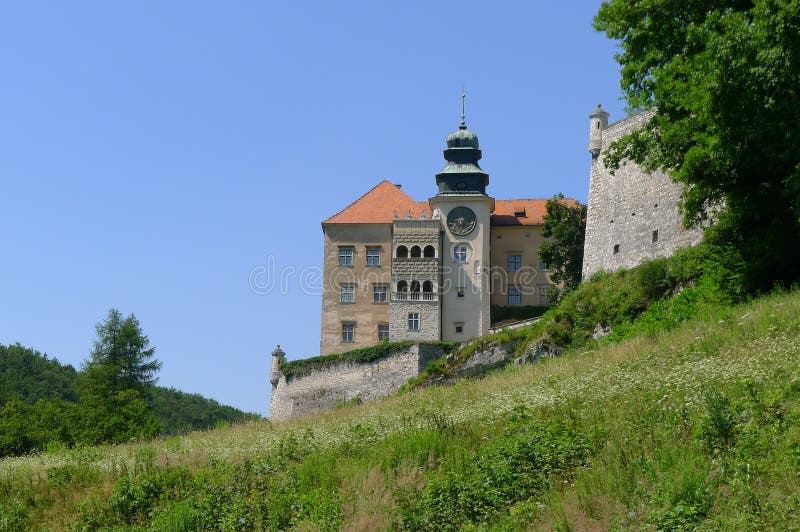 Κάστρο του Πιέσκοβα Σκάλα στοκ εικόνες