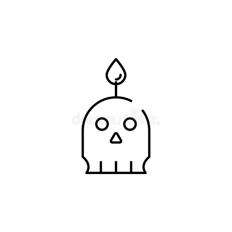 skallestearinljussymbol Beståndsdel av den halloween illustrationen Högvärdig kvalitets- symbol för grafisk design Tecken och sym vektor illustrationer skallestearinljussymbol Beståndsdel av den halloween illustrationen Högvärdig kvalitets- symbol för grafisk design Tecken och sym vektor illustrationer
