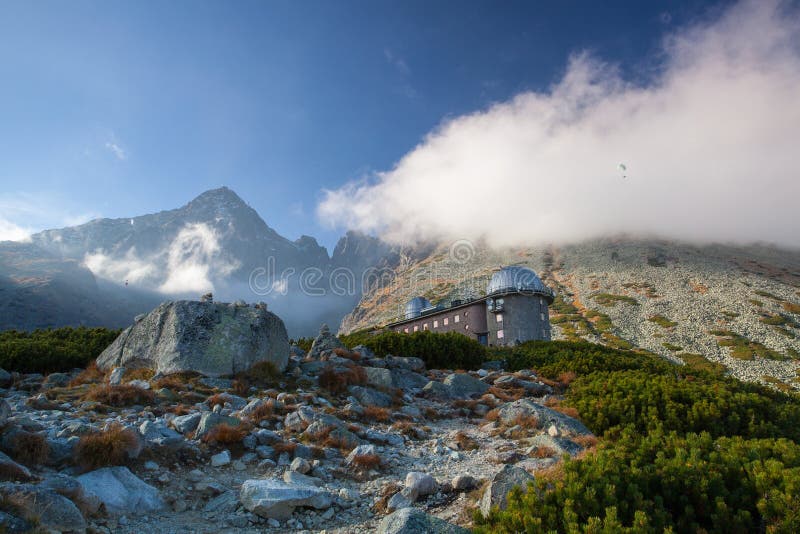 Skalnate pleso, Tatras góry, Sistani zdjęcie royalty free Skalnate pleso, Tatras góry, Sistani zdjęcie royalty free